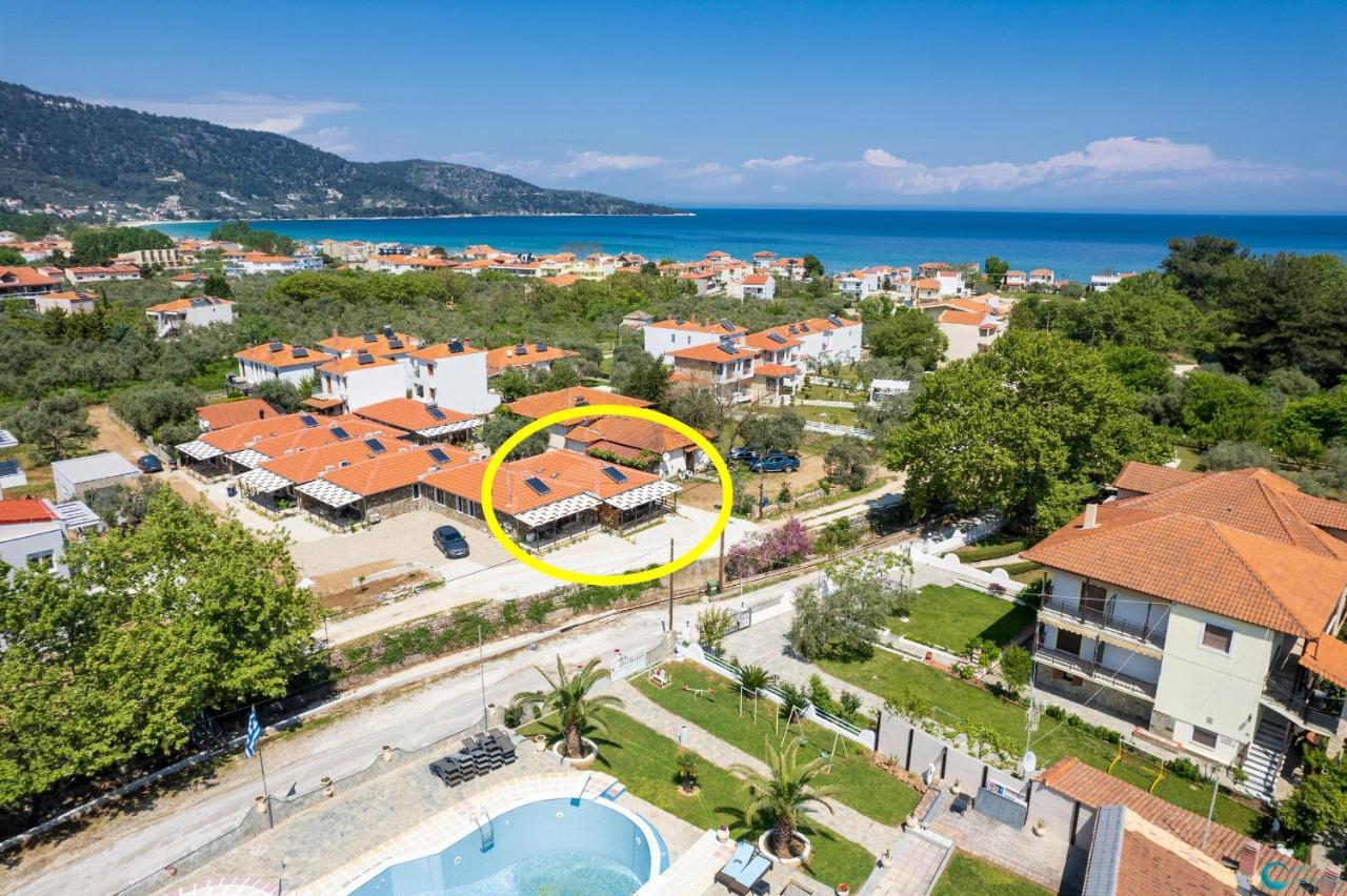 Villa Eleni'S Stone House Skala Potamia  Esterno foto