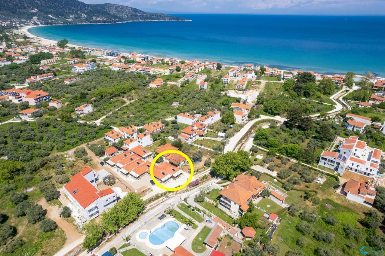 Villa Eleni'S Stone House Skala Potamia  Esterno foto